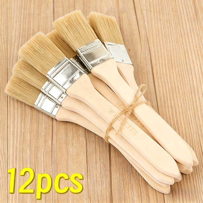 Furniture Home Hardware - 1-24Pcs Professional Paint Brushes Set with