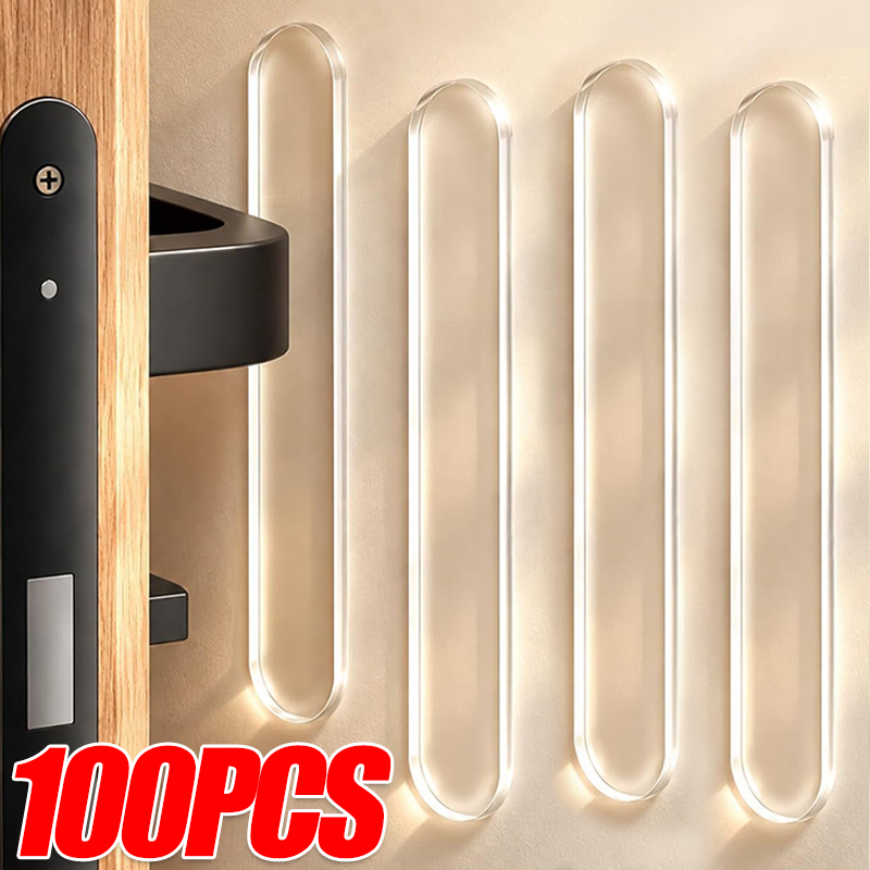 Furniture Home Hardware - Silicone Cabinet Bumpers Strips Self-Adhesive Anti-collision