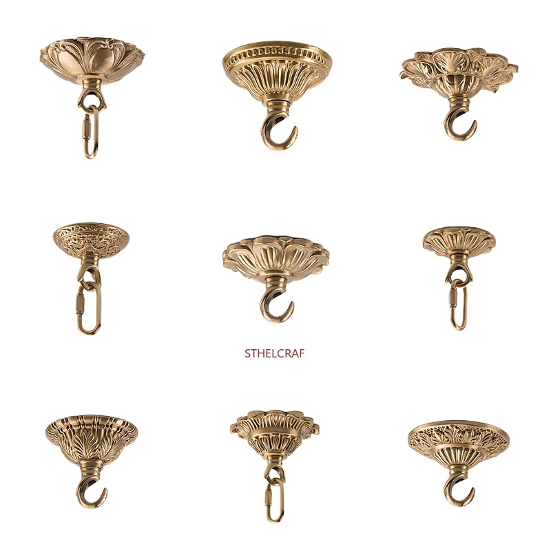 Furniture Home Hardware - 1PC High-end Brass Hook Home Improvement