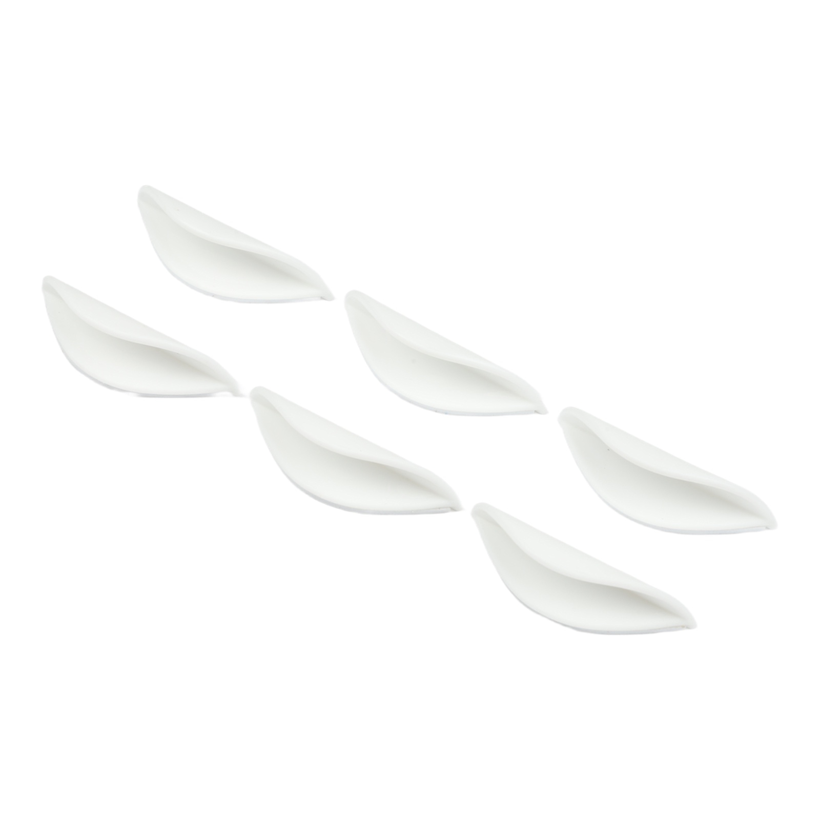 Furniture Hardware Drawer Pulls - 6pcs Plastic Door Handles No Drilling