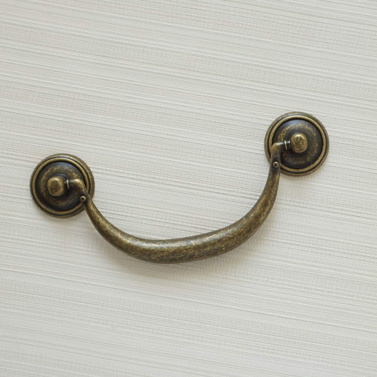 Antique Bronze Cabinet Handles - Furniture Hardware Drop Pulls ulasan dan harga