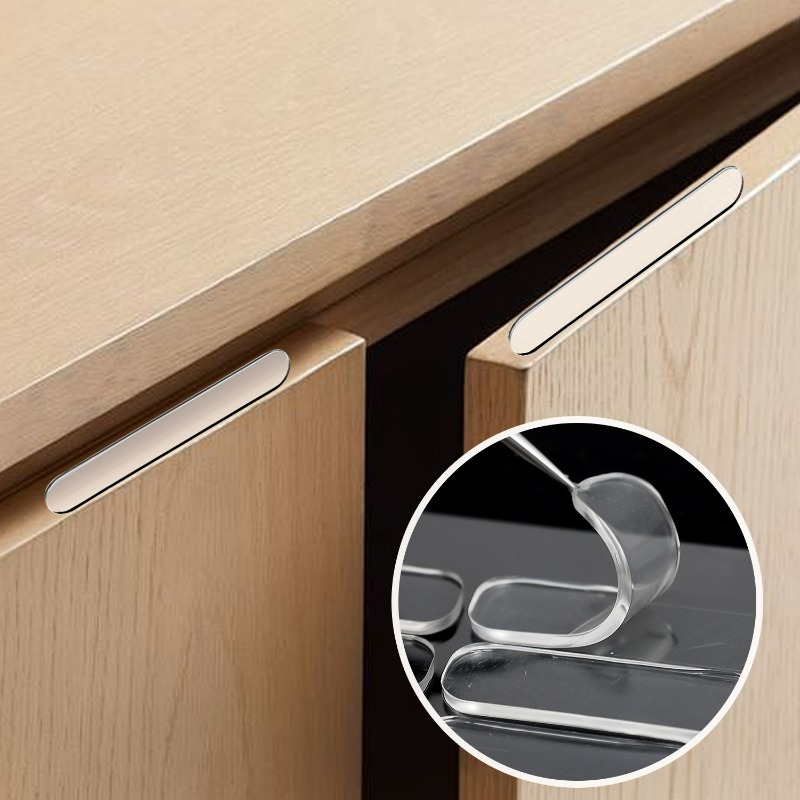 Silicone Cabinet Bumpers Strip - Furniture Home Hardware ulasan dan harga
