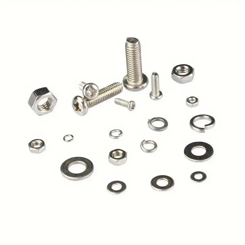 320PCS Hex Nuts & Bolts Set M2 - Furniture Home Hardware ulasan dan harga