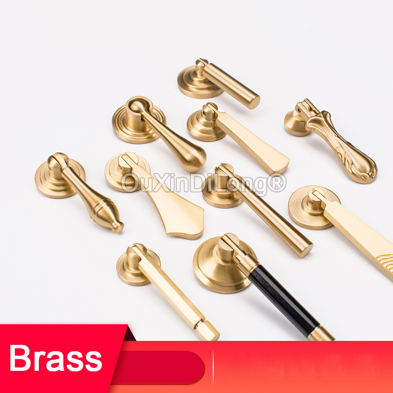 1PCS Chinese Style Brass Handl - Furniture Hardware Drop Pulls ulasan dan harga