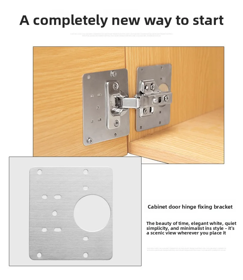 Cabinet Hinge Repair Plate Kit - Cabinet Hinge Overlay ulasan dan harga