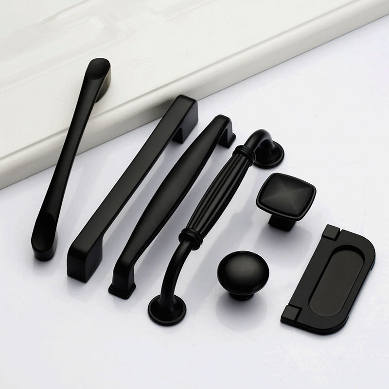 Black Handles for Furniture Ca - Furniture Hardware Drawer Pulls ulasan dan harga