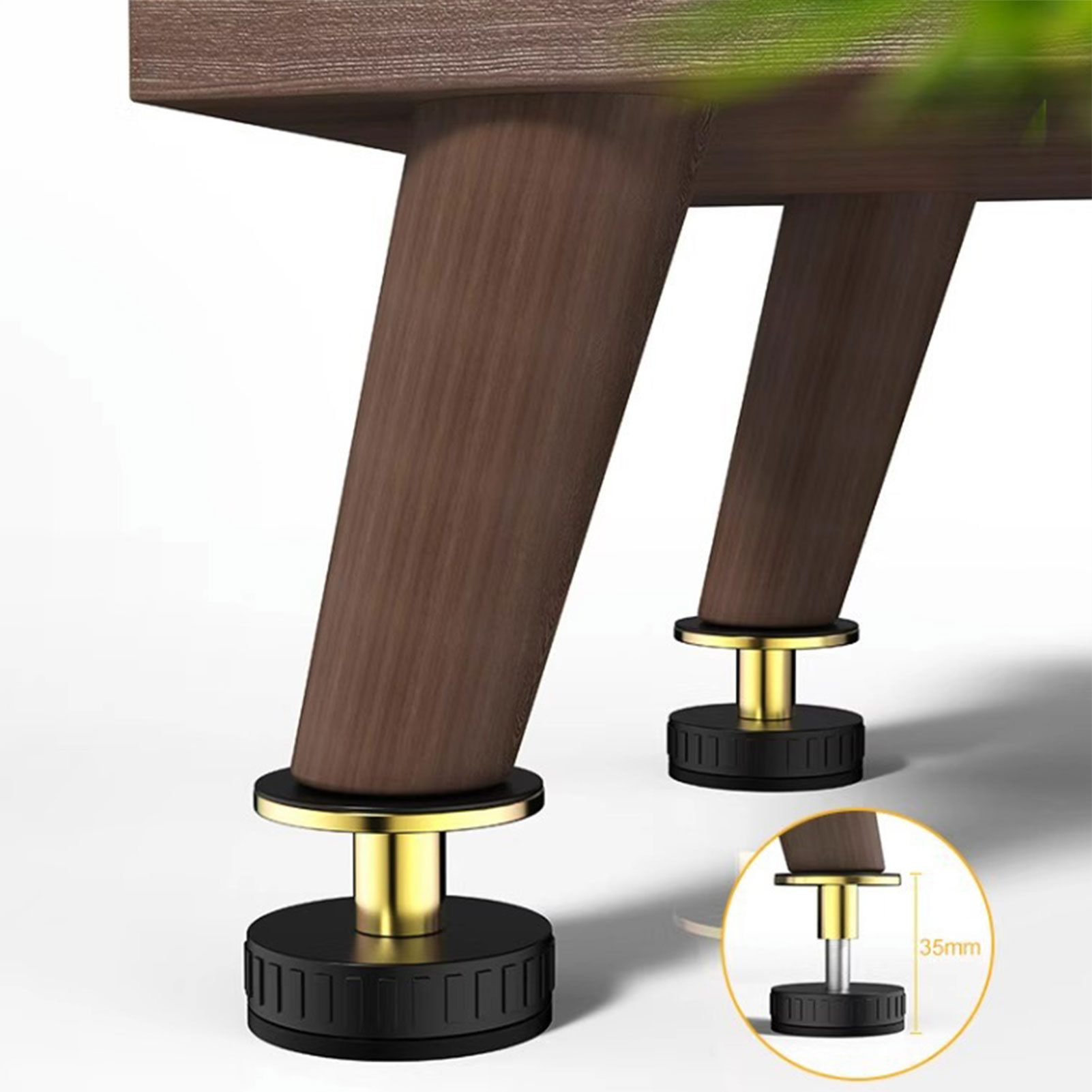 4pcs Adjustable Furniture Leg  - Cabinet Hinge Overlay ulasan dan harga
