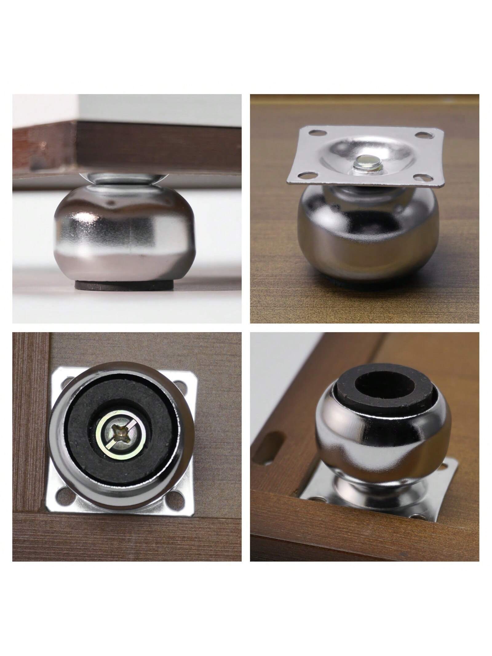 [4 Pieces of Metal Furniture L - Cabinet Hinge Overlay ulasan dan harga