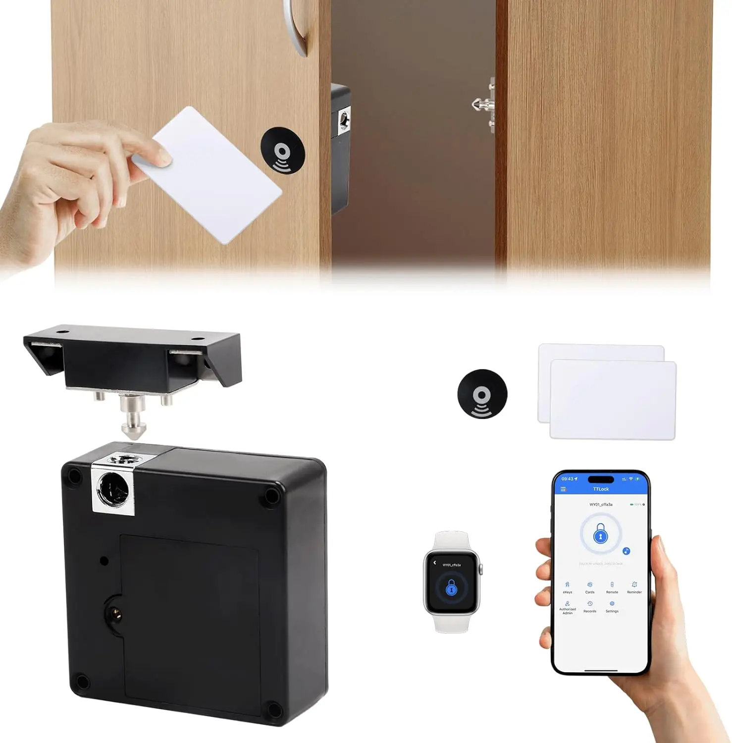 Mobile phone NFC smart locker  - Furniture Home Hardware ulasan dan harga