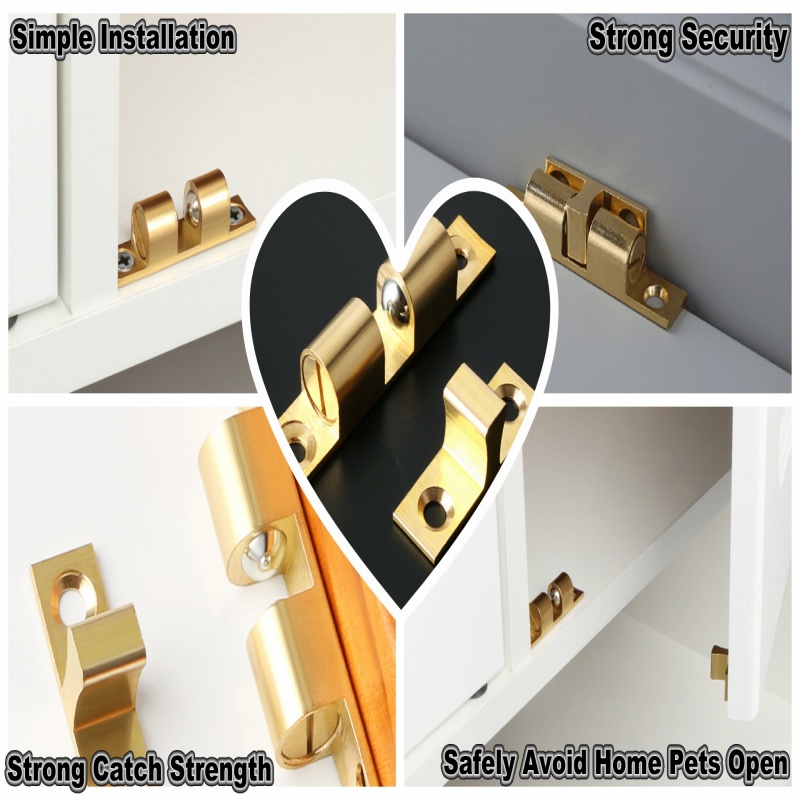 3/6pcs Cabinet Closet Door Bal - Furniture Home Hardware ulasan dan harga