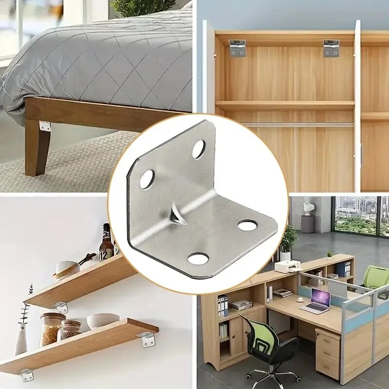 20pcs Angle Iron Board Table,  - Cabinet Hinge Overlay ulasan dan harga