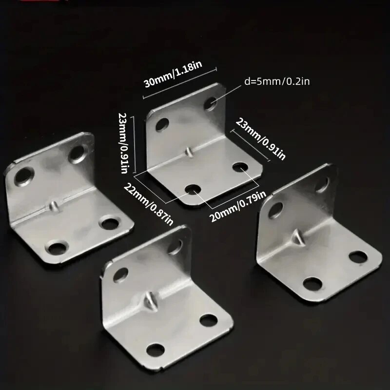 20pcs Angle Iron Board Table,  - Cabinet Hinge Overlay ulasan dan harga