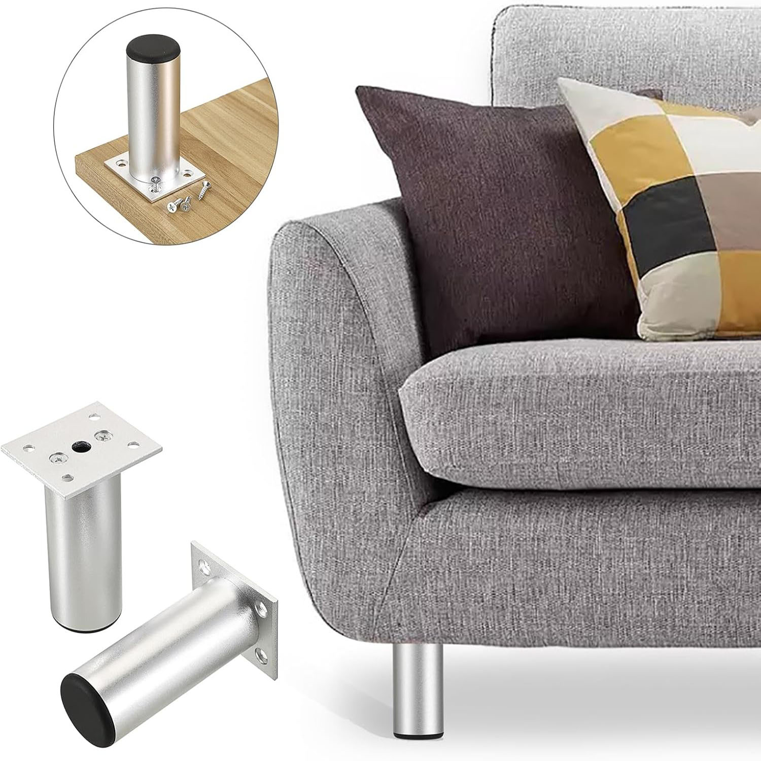 4pcs Stainles Steel Furniture  - Cabinet Hinge Overlay ulasan dan harga