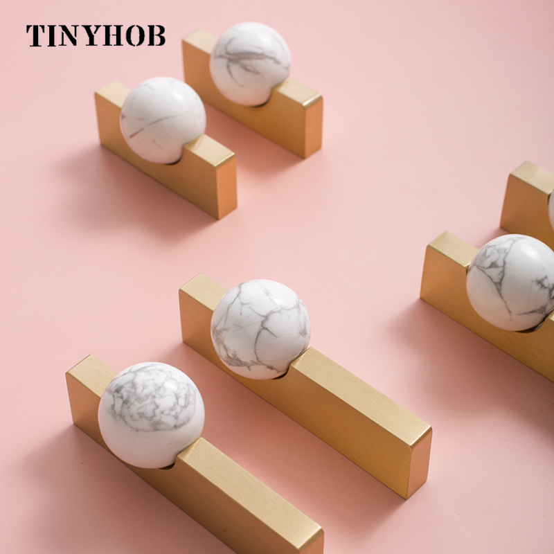 White Crystal Ball+Brass Furni - Furniture Hardware Drop Pulls ulasan dan harga