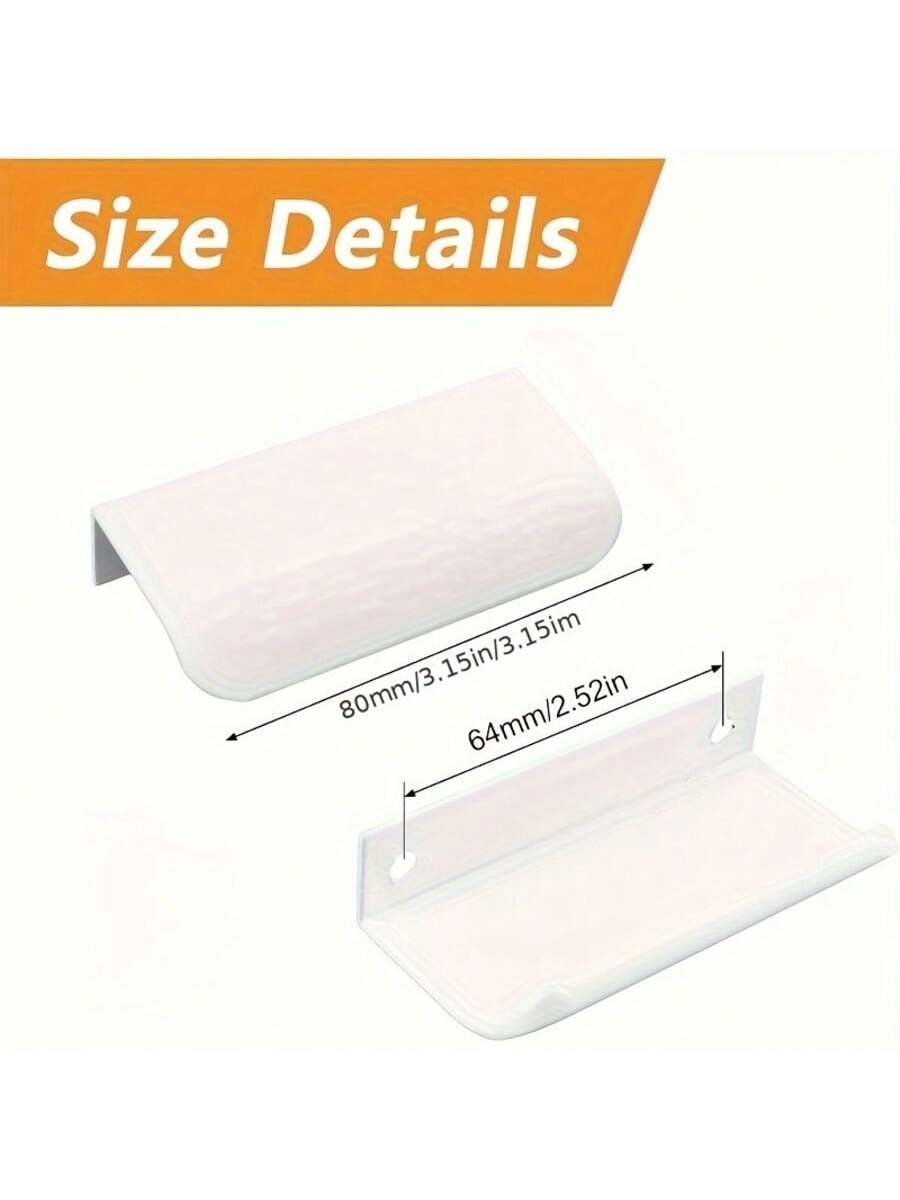 8-Pack Finger Pulls, Metal Con - Furniture Hardware Drawer Pulls ulasan dan harga