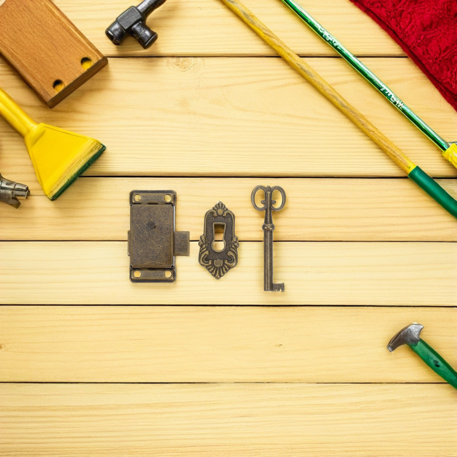 4Sets Furniture Cabinet Locks  - Furniture Home Hardware ulasan dan harga