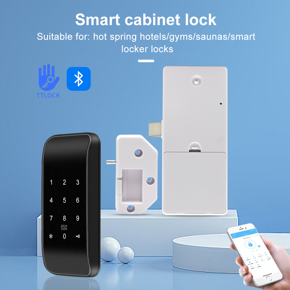 TTLOCK 13.56Mhz Fingerprint Dr - Furniture Home Hardware ulasan dan harga