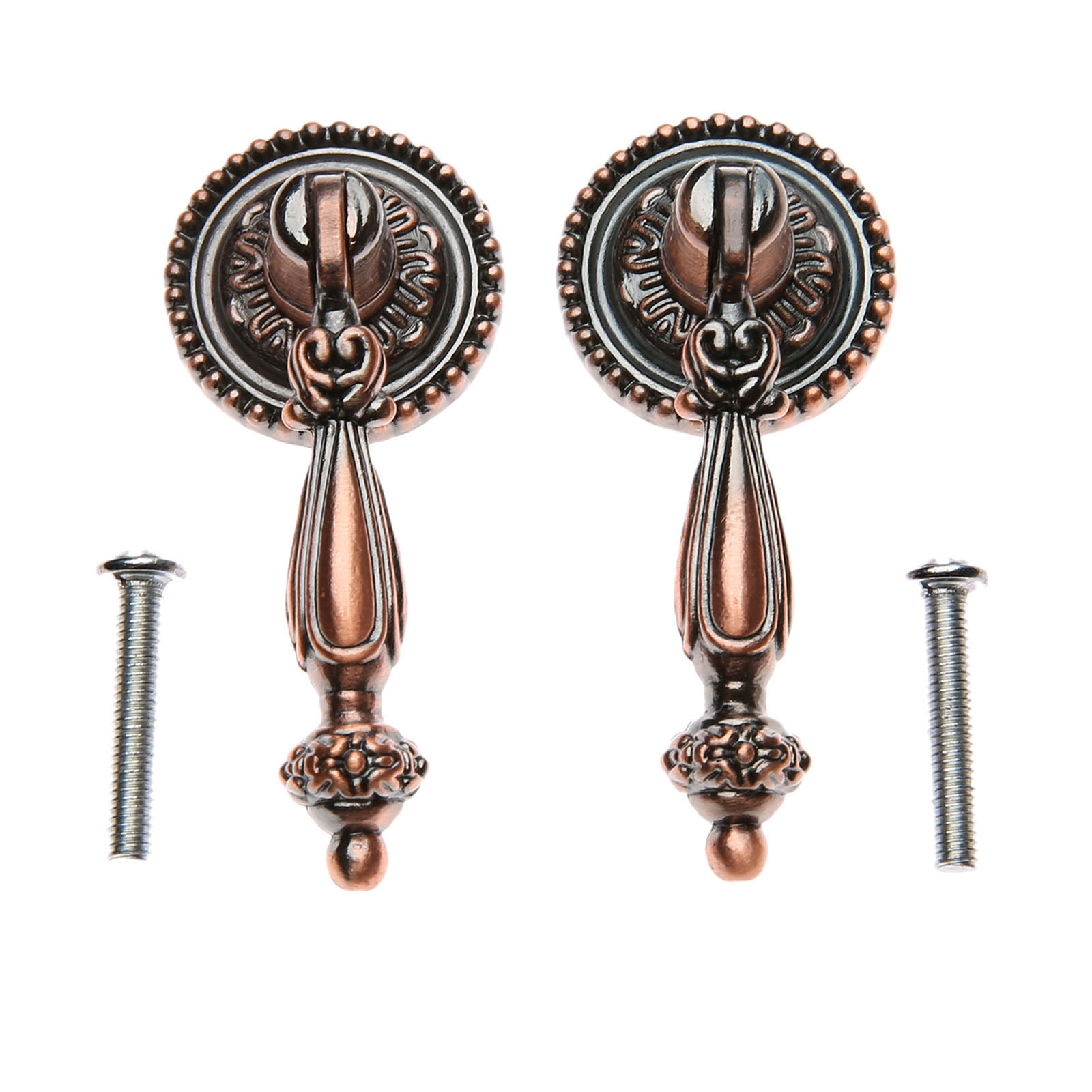 2Pcs Antique Drawer Pull Europ - Furniture Hardware Drop Pulls ulasan dan harga
