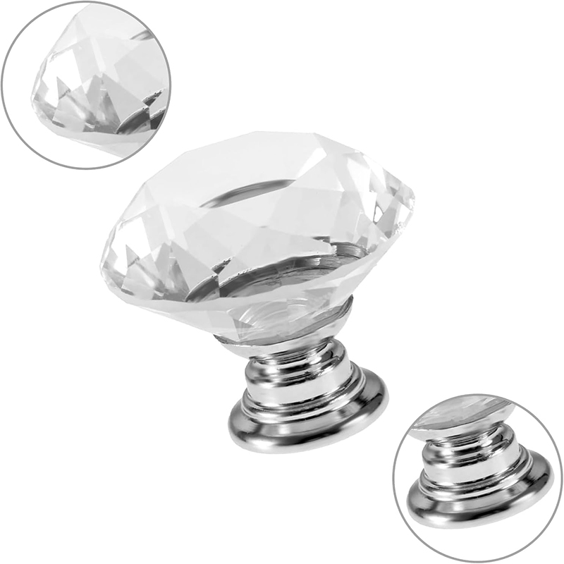6Pcs Cabinet Knob with Screws  - Furniture Home Hardware ulasan dan harga
