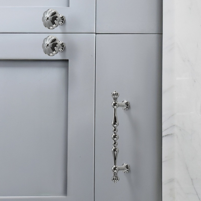 Bright Chrome Silver Wardrobe  - Furniture Hardware Drawer Pulls ulasan dan harga