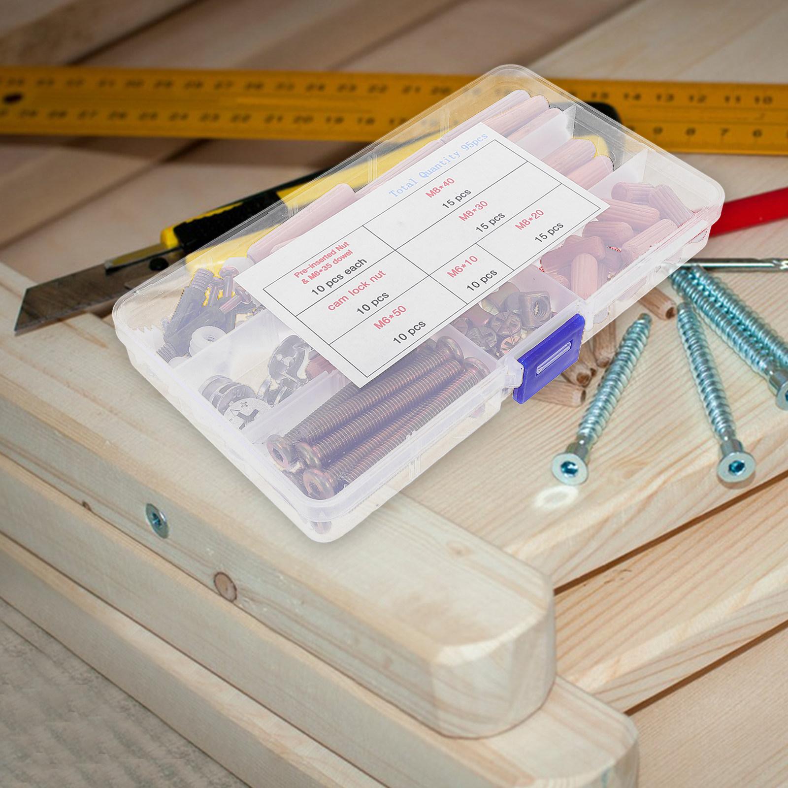 95Pcs Furniture Hardware Set B - Furniture And Hardware ulasan dan harga
