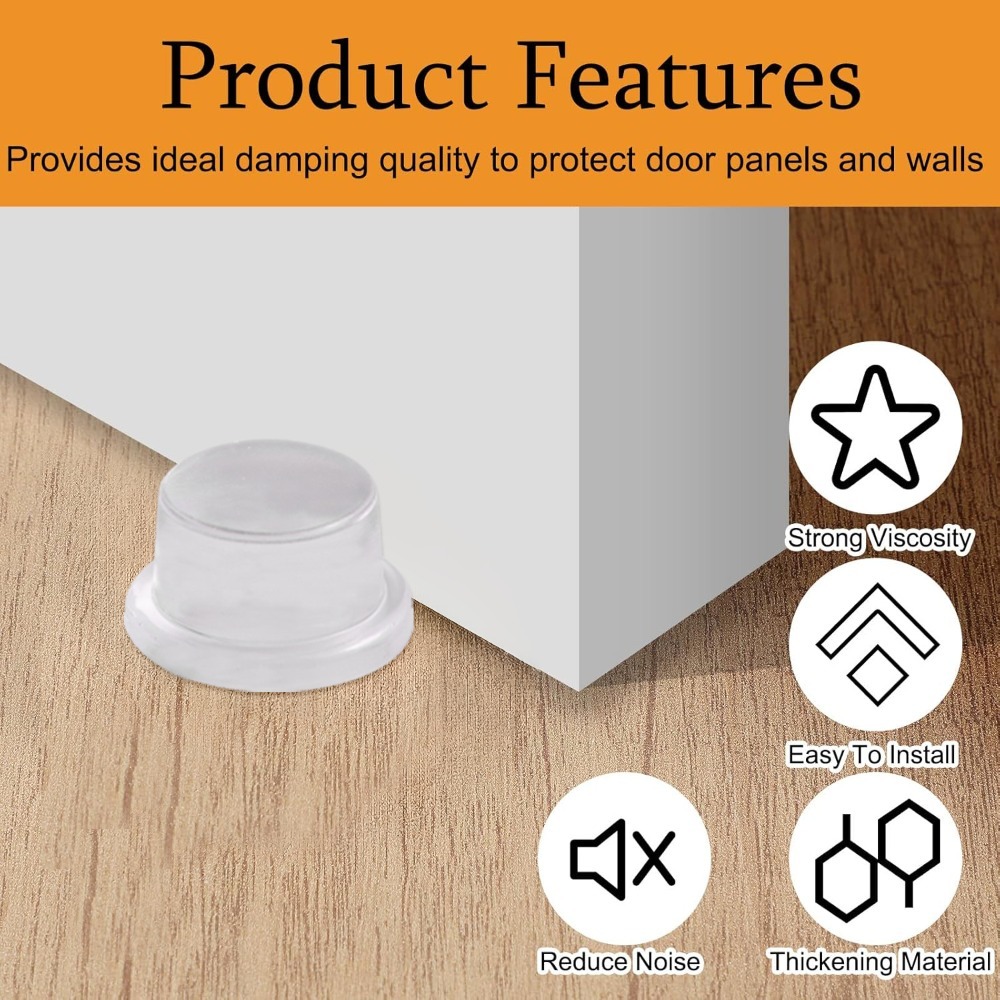 Silicone Door Stopper Wall Pro - Furniture Home Hardware ulasan dan harga