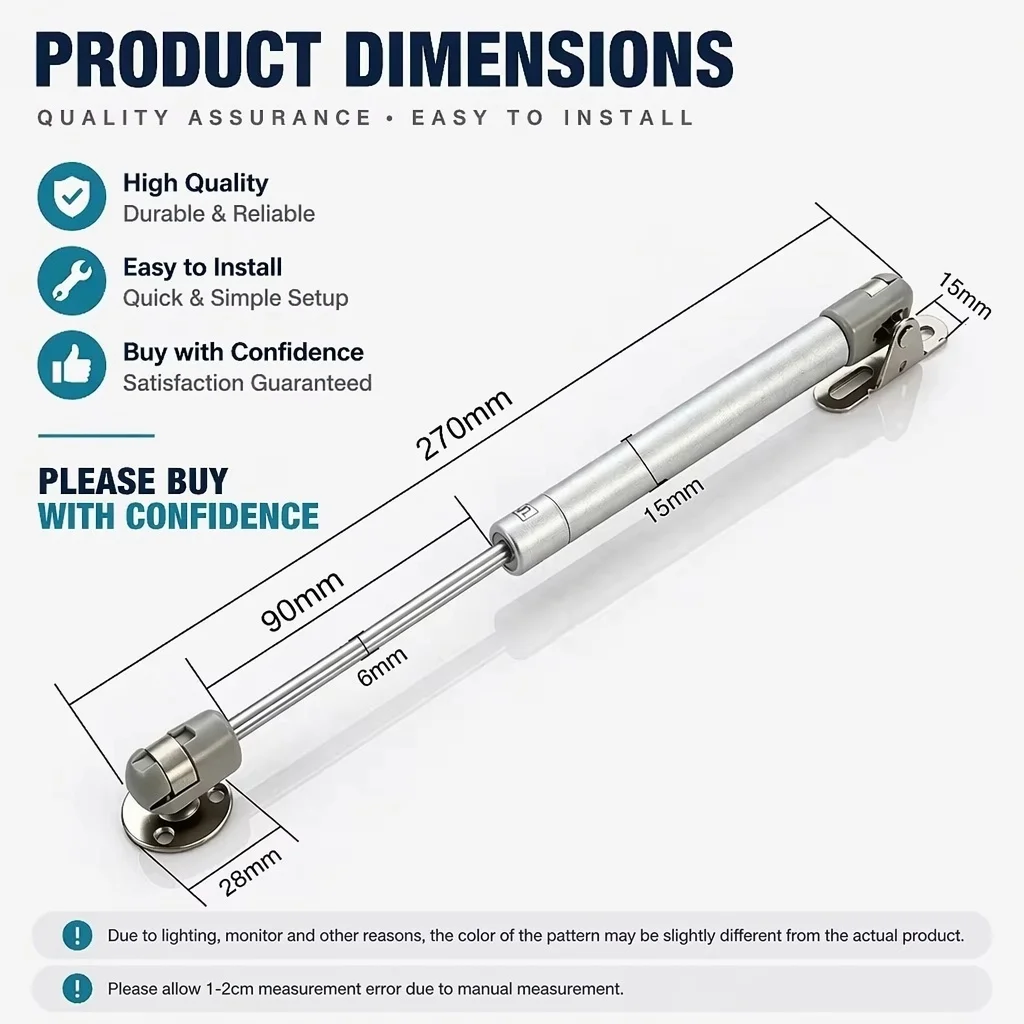 4pc Gas Strut Cabinet Door Lif - Cabinet Hinge Overlay ulasan dan harga